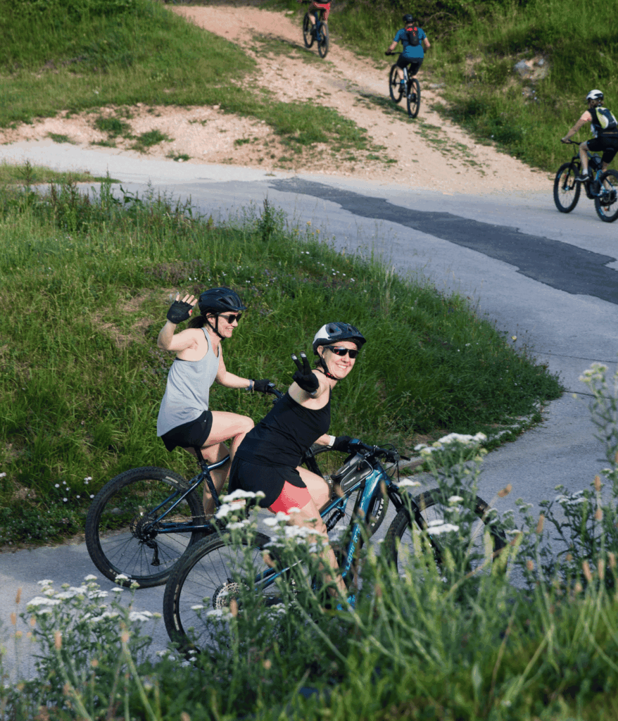 vtt tour du lac de vouglans